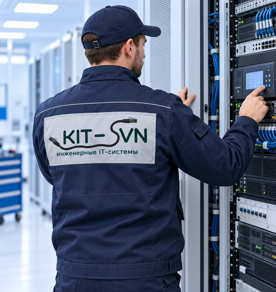 Специалист KIT-SVN у оборудования